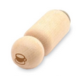 Industry Favorite Wood Handle Loyalty Stamp (7/8" Diameter)